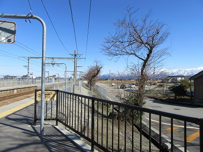 駅舎側