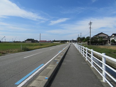 海側へ