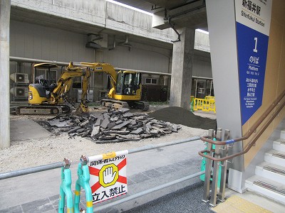 1番のりば入口