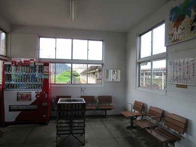 駅舎内