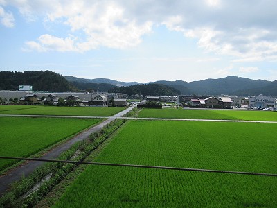 跨線橋から