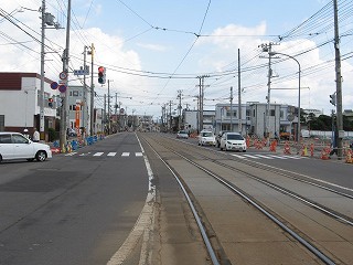 駒場車庫前方面