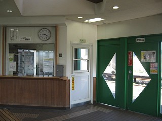 駅舎内
