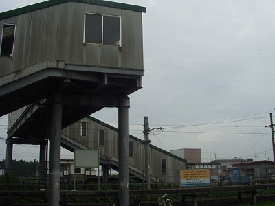 駐車場側