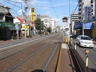 県病院前方面