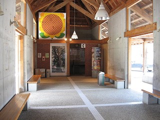 駅舎内