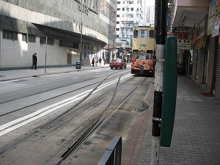 吉席街（爹核士街）電車站構内