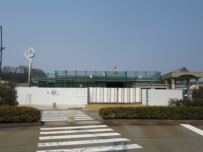 仮設駅舎