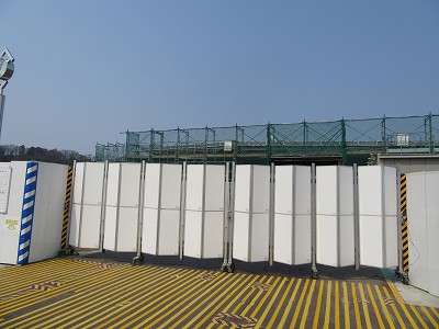 仮設駅舎
