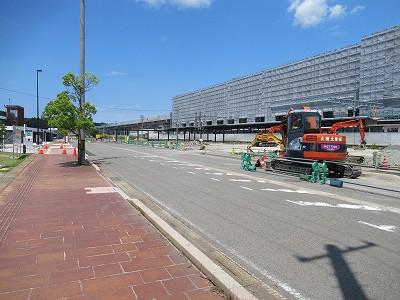 駅舎側