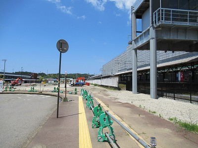 駅舎側