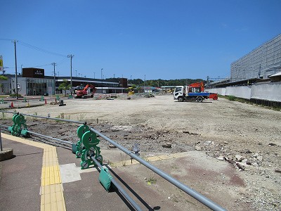 駅舎側