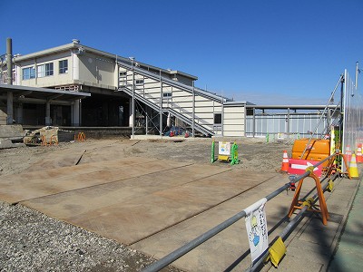 丸岡駅側から