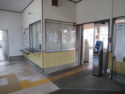駅舎内
