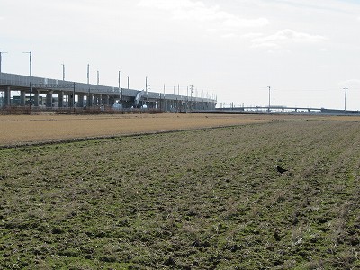 美川駅側