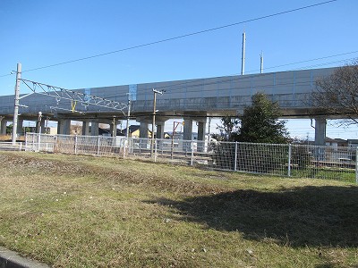 駅舎付近