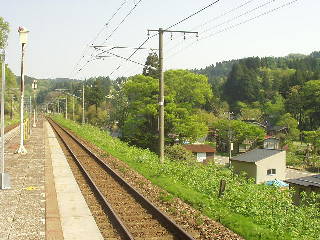 ホームから