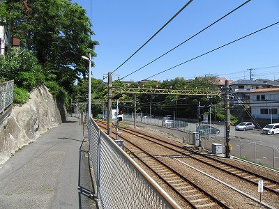 馬堀海岸方面