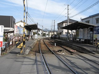 木屋町駅構内