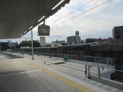 旧高架ホーム