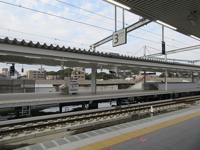 3番のりばから