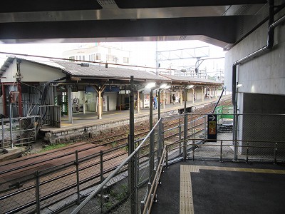 西口階段