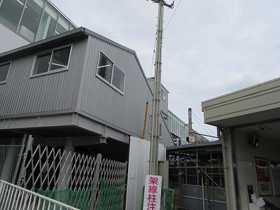 西口階段