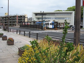 歩道より