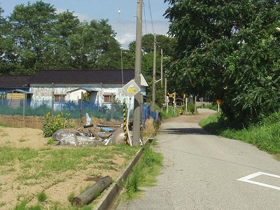 国道から