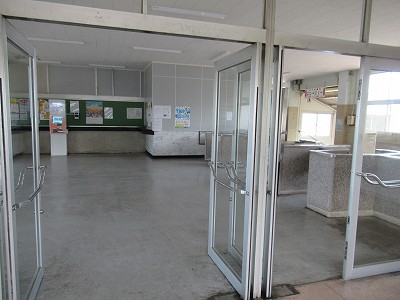 待合室から