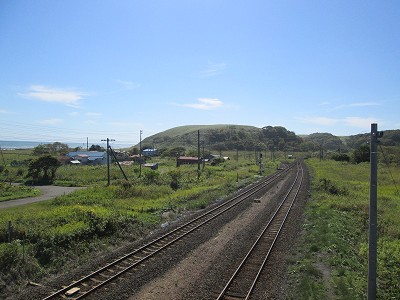 跨線橋より