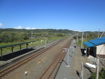 跨線橋より