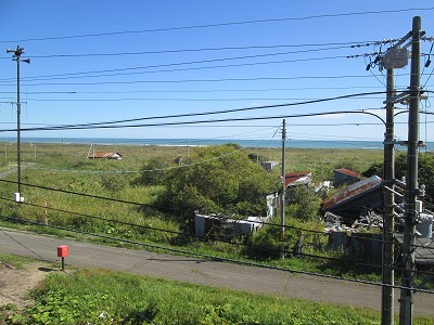 跨線橋より