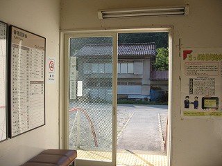 駅舎内
