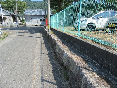 ホーム跡