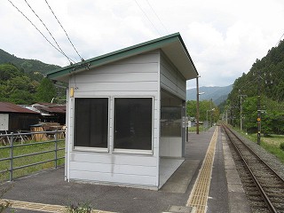 下川合駅駅舎