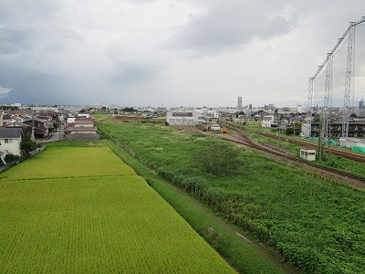 陸橋から