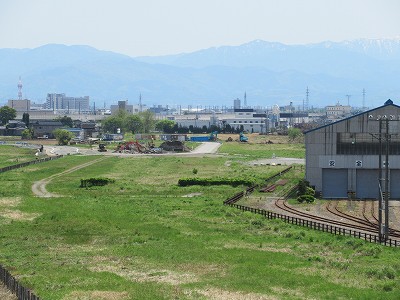 陸橋から