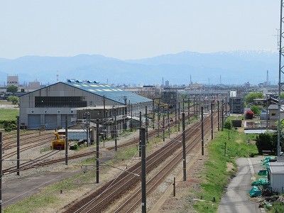陸橋から