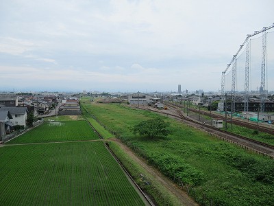 陸橋から